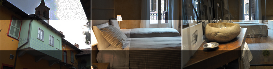 Facciata e interni del bed and breakfast